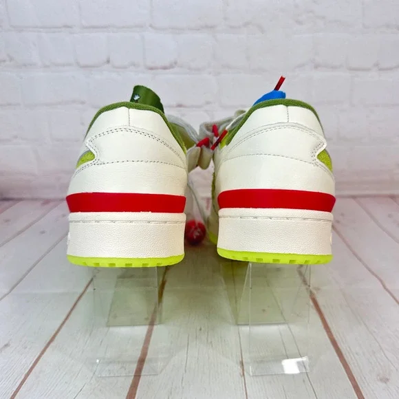 adidas gazelle silver green womens Forum Low The Grinch Shoes HP6772